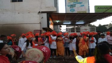 Ganpati Visarjan At Hadapsar Pune