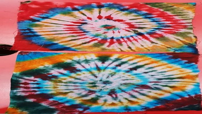 Tie And Dye Done By FD Students Of Cadence SILIGURI