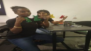 Fashion Designing Students Made Origami Dresses At Cadence Academy Hadapsar Pune