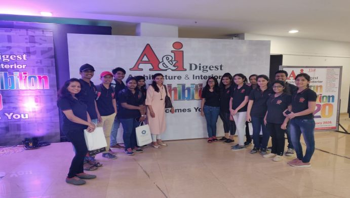 ID Students Visited A&I Digest Exhibition, Pune