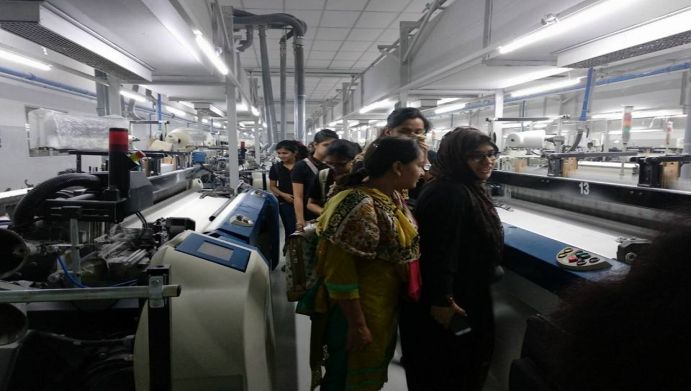 Visit To Textile Industry ,  Cadence Kolhapur.